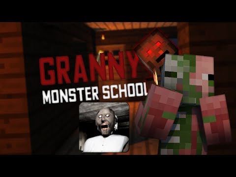 Monster School Granny Horror Game Challenge