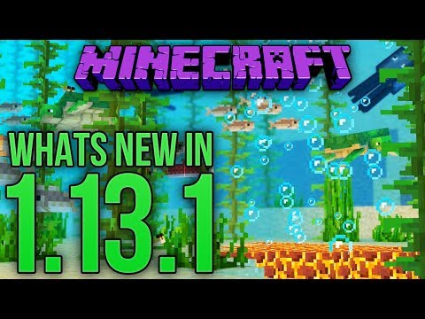Whats New In Minecraft 1 13 1 Java Edition Minecraft Videos