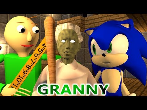 Granny Vs Baldi Sonic Challenge Official Minecraft Horror