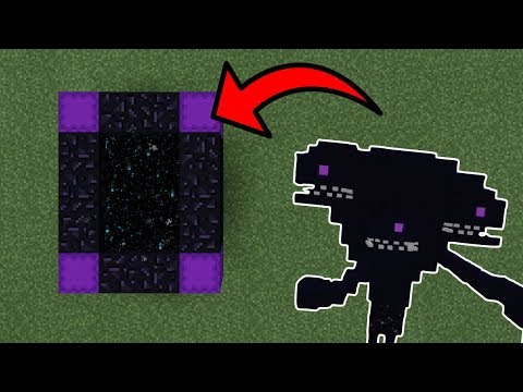 New Portal To The Wither Storm Dimension In Minecraft Pe Mcpe