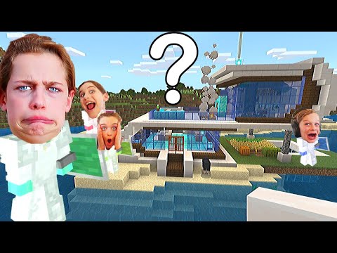 Who Builds The Best Beach House In Minecraft Gaming W The Norris