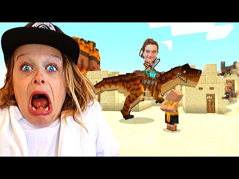 Last To Leave Dino Land In Minecraft Gaming W The Norris Nuts