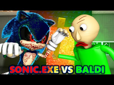 Sonic Exe Vs New Baldi S Basics Challenge Official Baldi