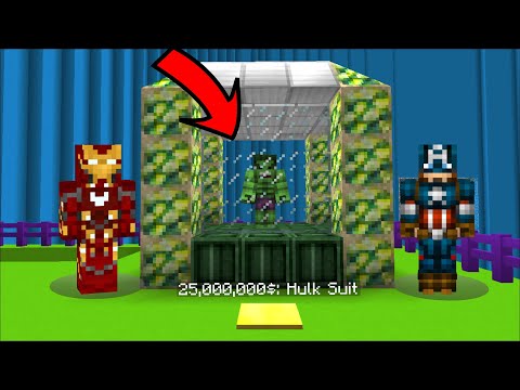 Minecraft Superhero Tycoon Mod Become The Hulk And Smash All Other Superheroes Minecraft Minecraft Videos