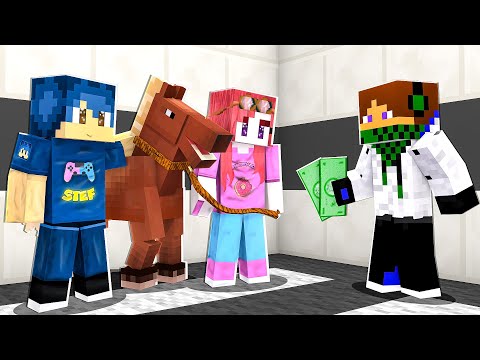 Abbiamo Venduto Un Cavallo A Marcy 500 Minecraft Vita In Citta Minecraft Videos