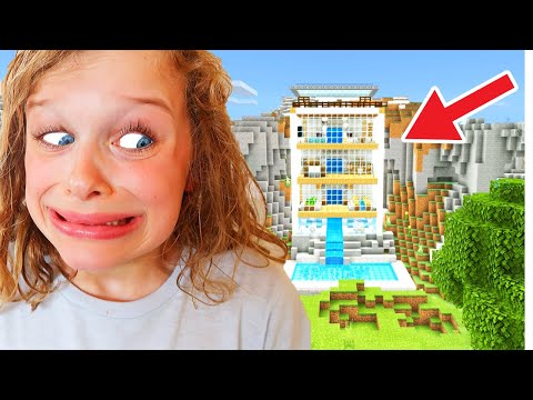 Best Mountain House In Minecraft Wins Mystery Box W The Norris