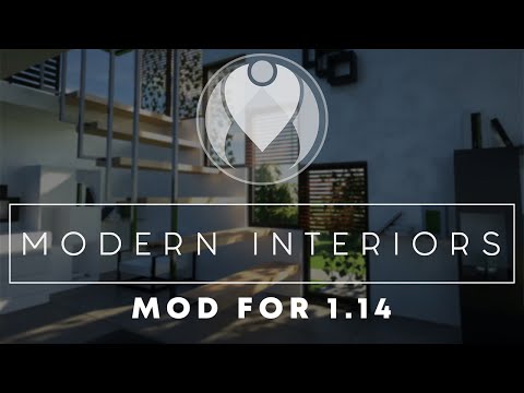 Ultimate Immersion Modern Interiors For Minecraft 1 14 Is Here Mod Texture Pack Minecraft Videos