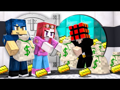 Rapiniamo La Banca Della Citta Minecraft Vita In Citta Minecraft Videos