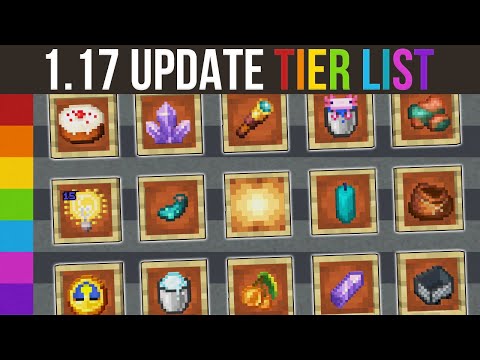 Minecraft 1 17 Update Tier List All Features Of 1 17 Ranked Minecraft Videos